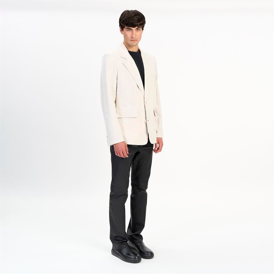 K14498 | LEATHER BLAZER