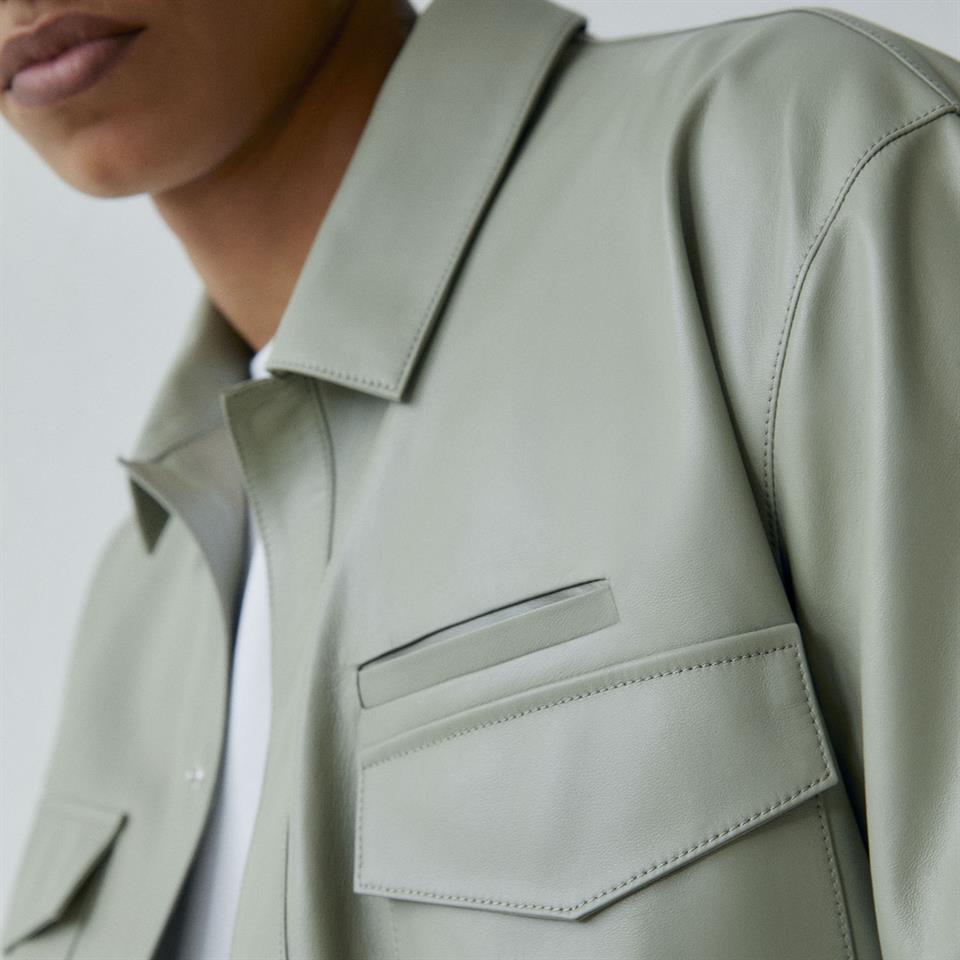 K14500 | Leather Shirt