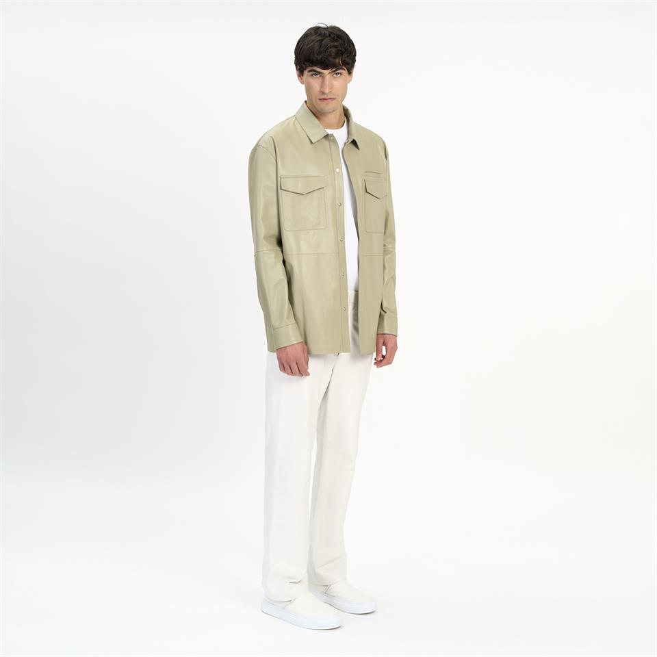 K14500 | Leather Shirt