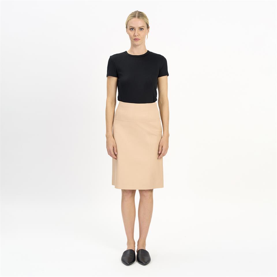 K14501 | Leather Skirt