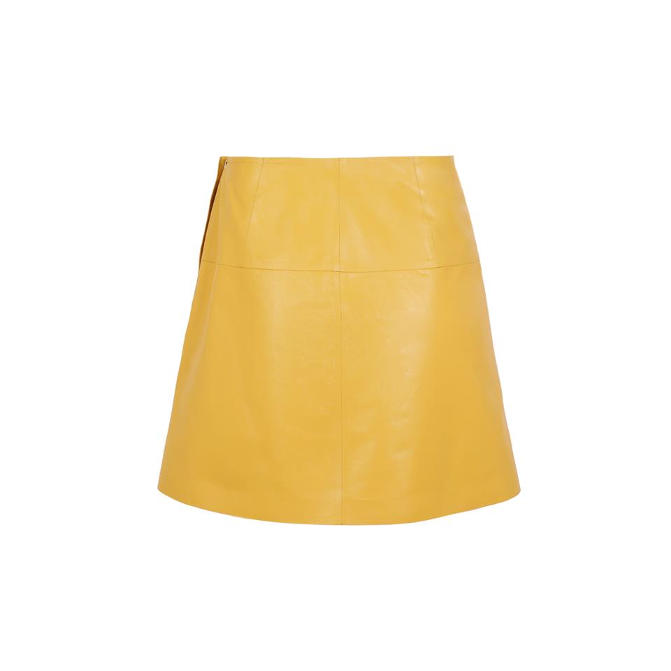 K14503 | Leather Mini Skirt