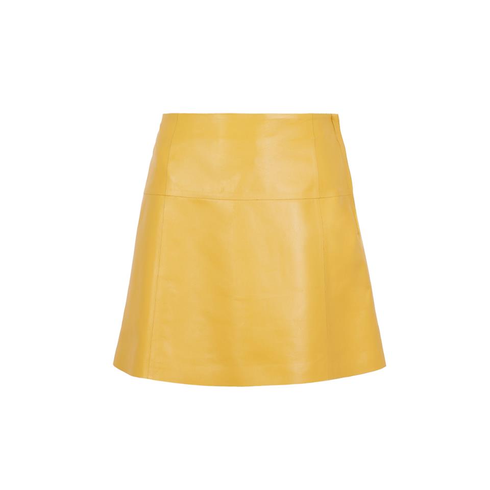 K14503 | Leather Mini Skirt