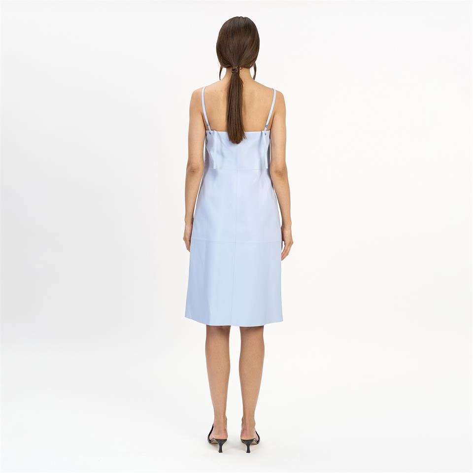 K14507 | Leather Slip Dress