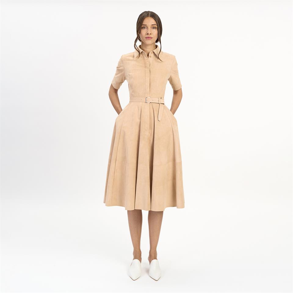 K14513 | Suede Dress