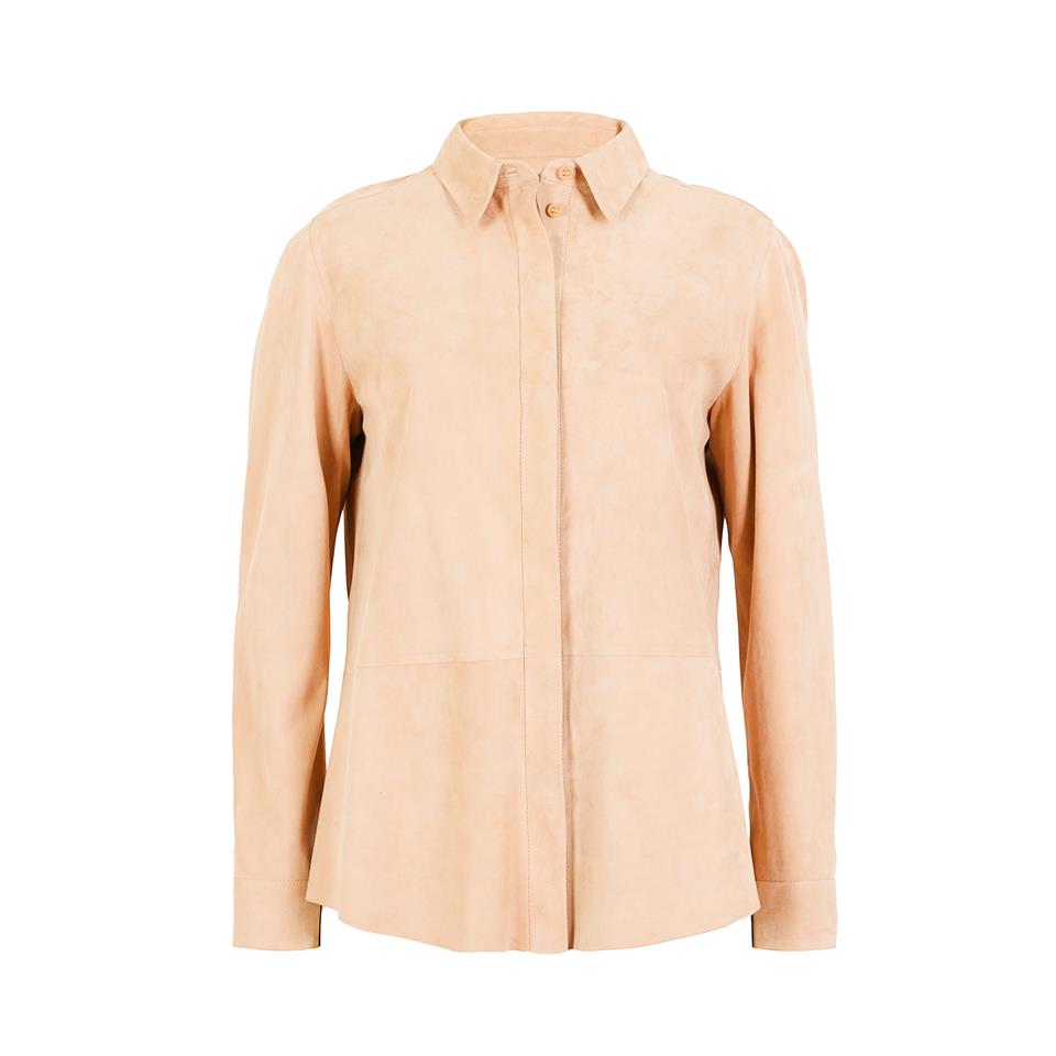 K14514 | Leather Oversized Shirt