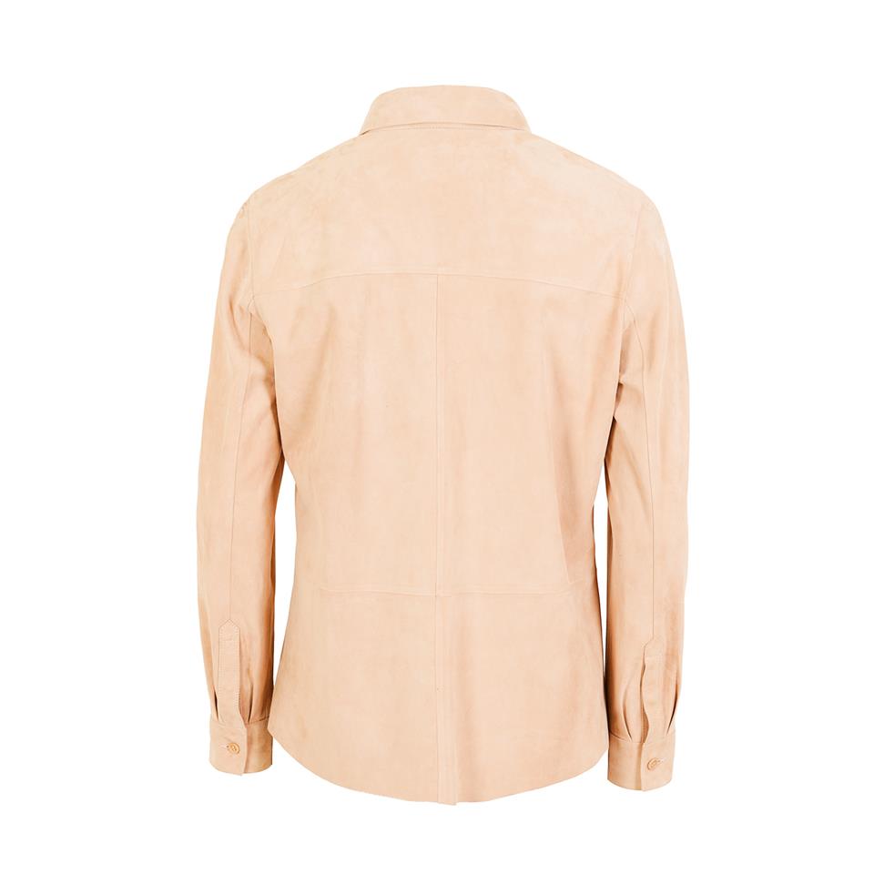 K14514 | Leather Oversized Shirt