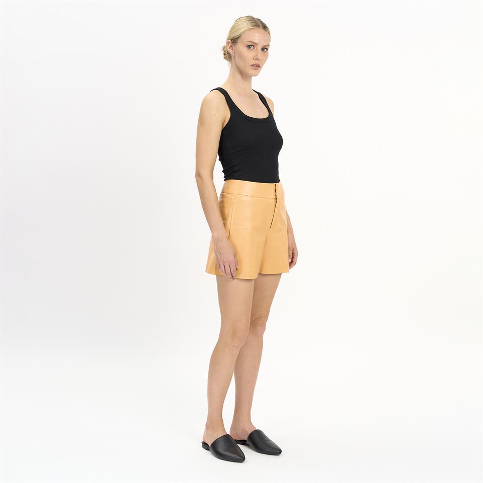 K14515 | Leather Shorts