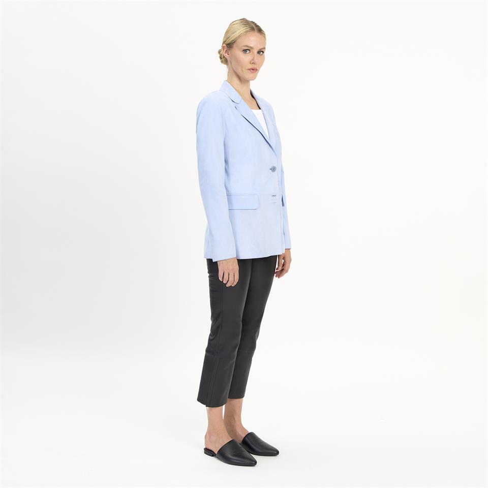 K14516 | Leather Classic Blazer