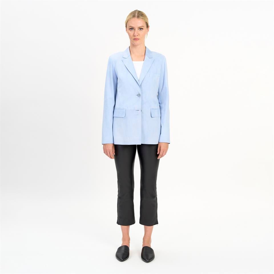 K14516 | Leather Classic Blazer