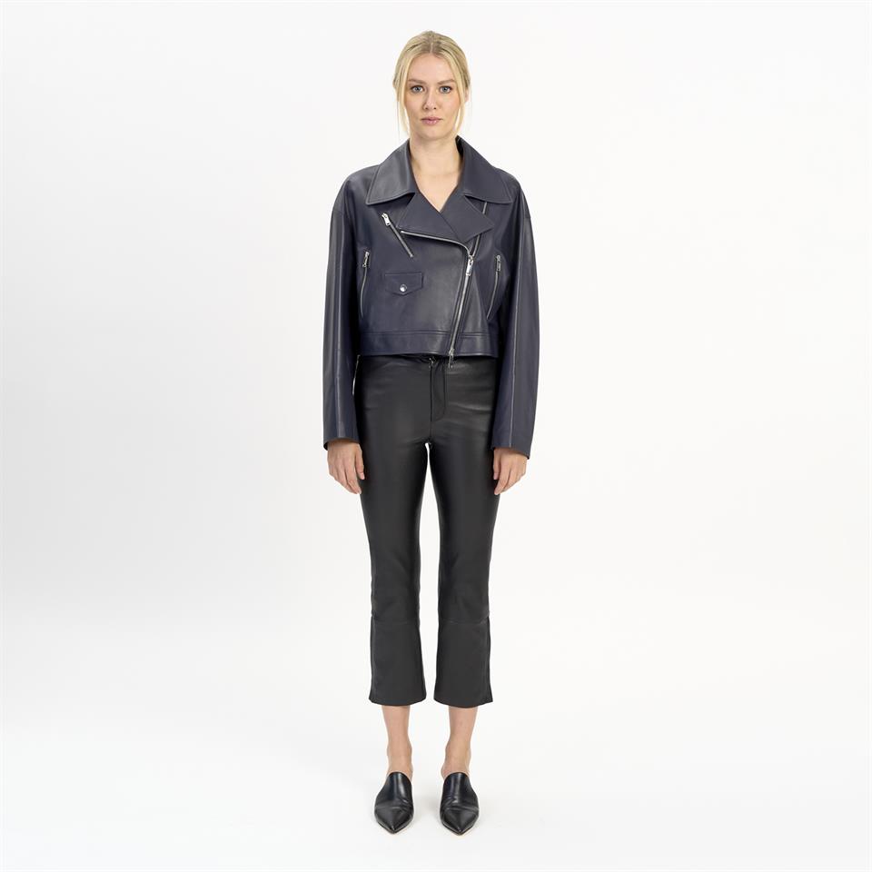 K14517 | Leather Biket Jacket