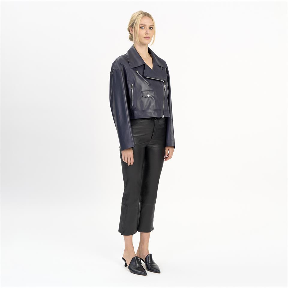 K14517 | Leather Biket Jacket