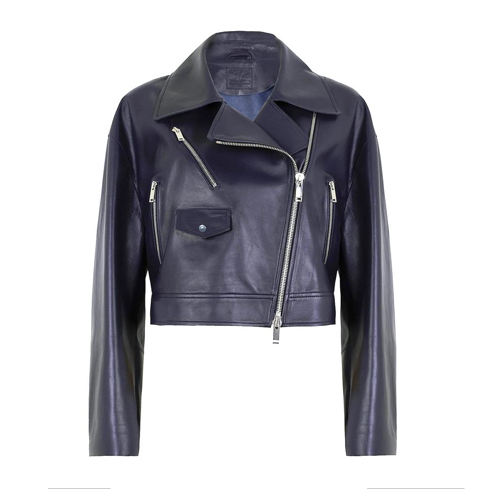 K14517 | Leather Biket Jacket
