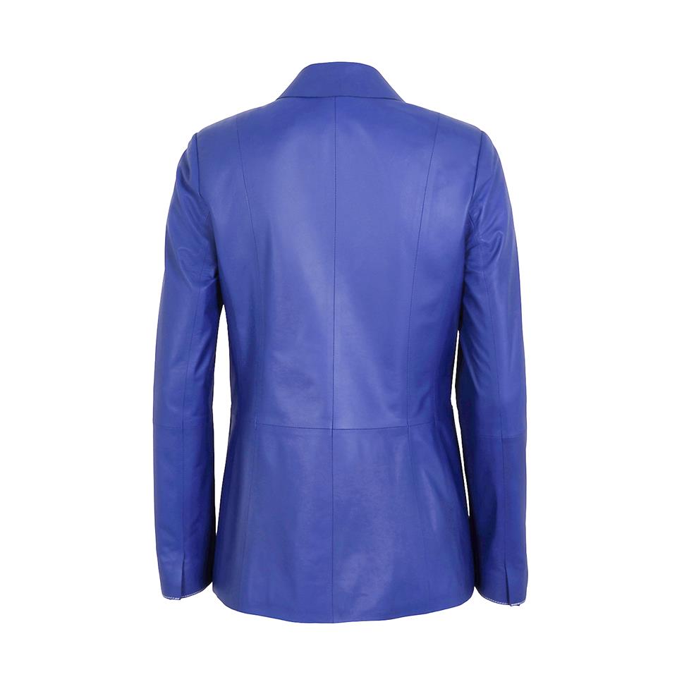 K14518 | Leather Blazer Jacket