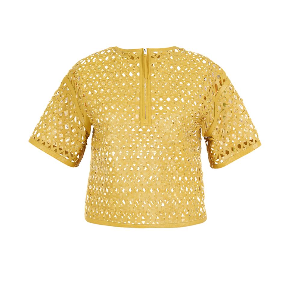 K14521 | Leather Over T-Shirt