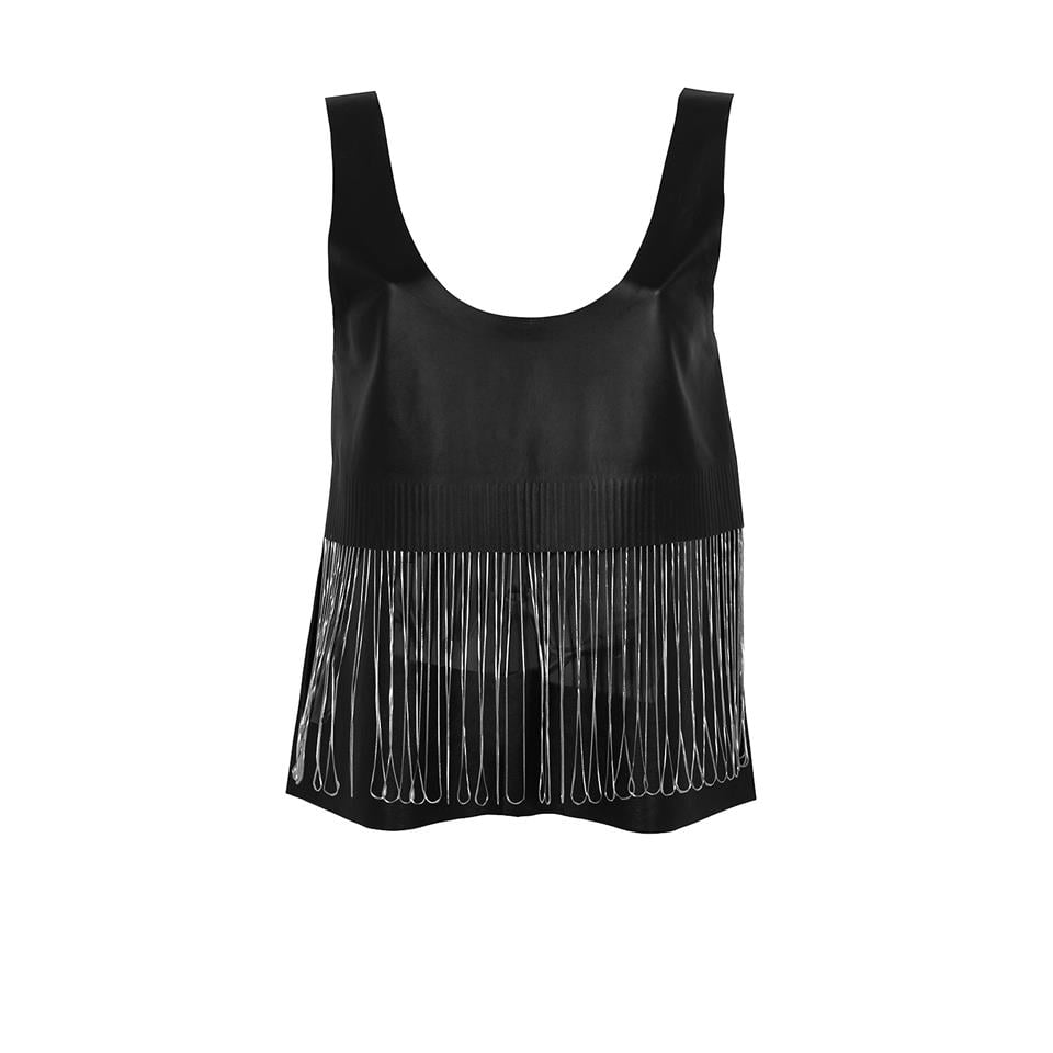 K14530 | Leather Chain Top