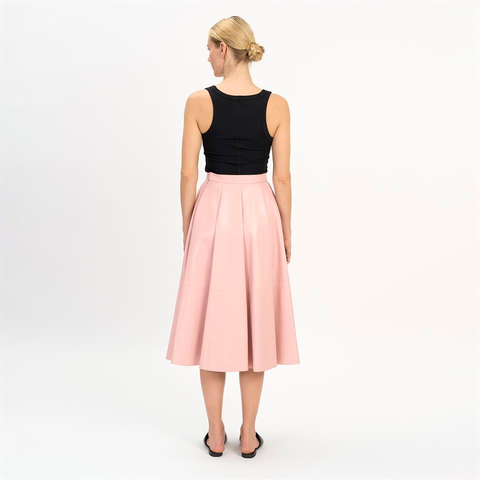K14531 | Leather Skirt