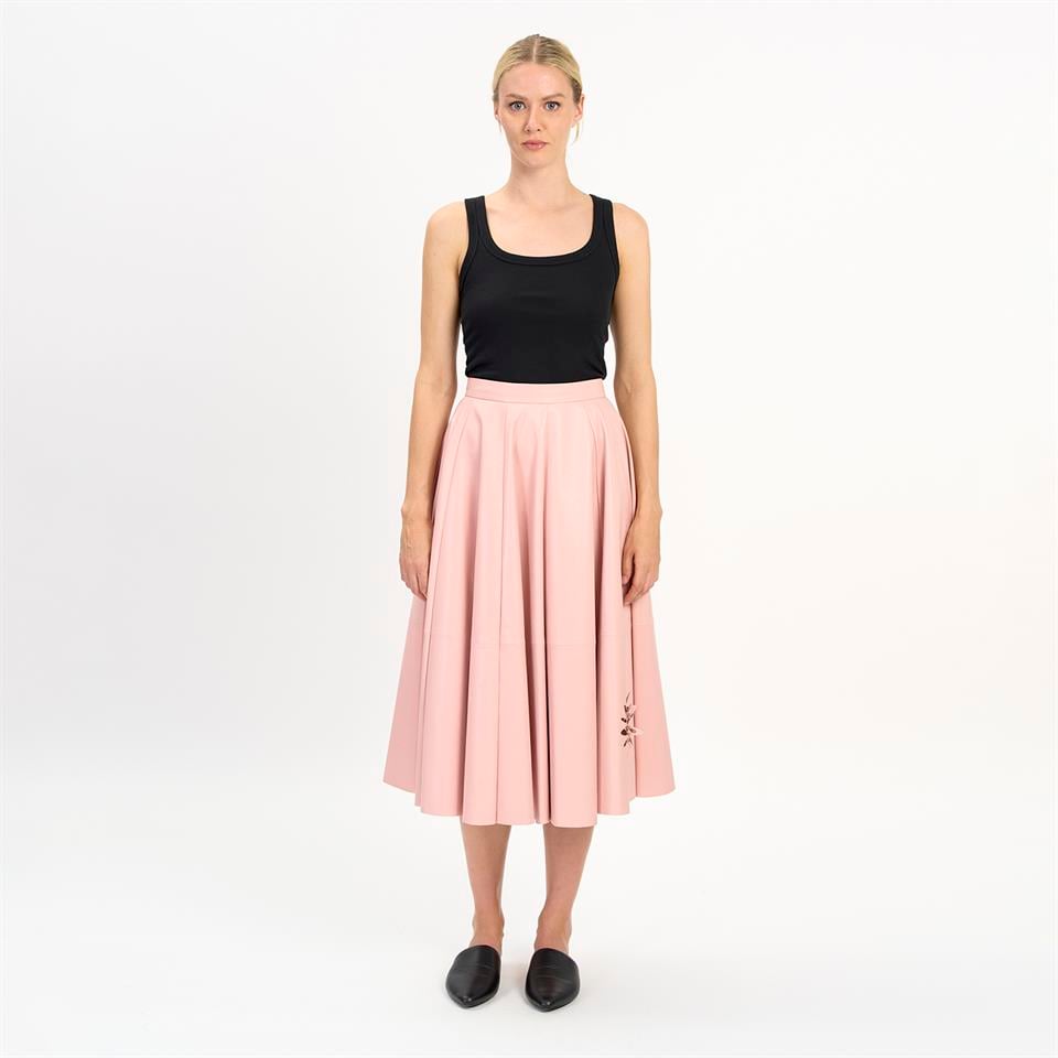 K14531 | Leather Skirt