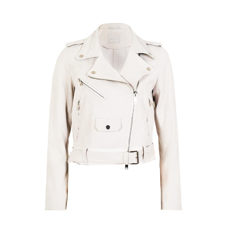K14542 | LEATHER BIKER JACKET