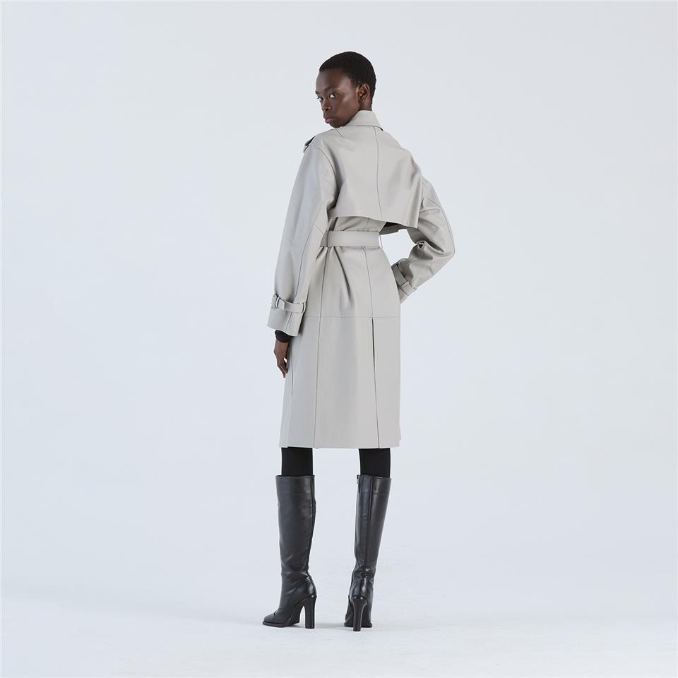K14707| Detachable Trench Coat