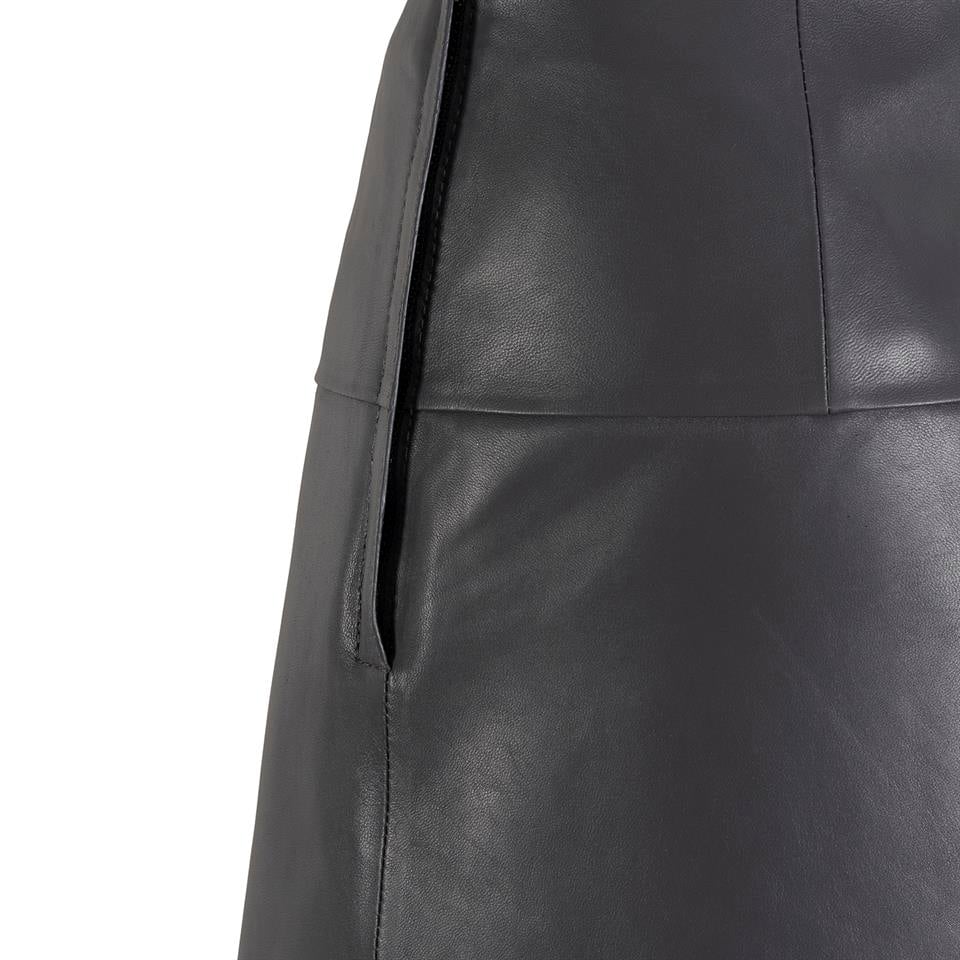 KK14503 | Leather Mini Skirt