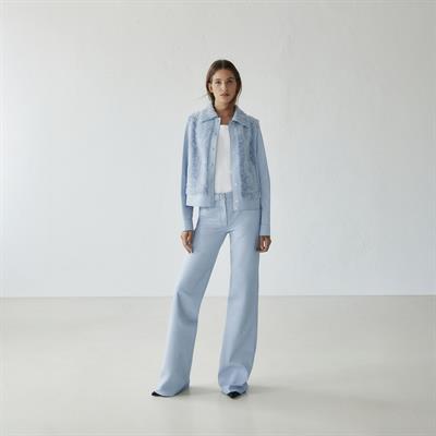 K14413 | Shearling Short Collar Jacket