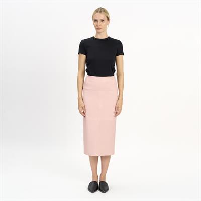 K14417 | Leather Pencil Skirt