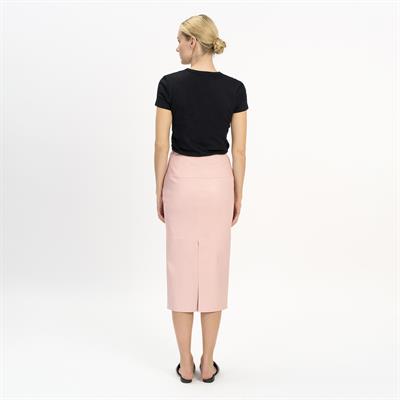 K14417 | Leather Pencil Skirt