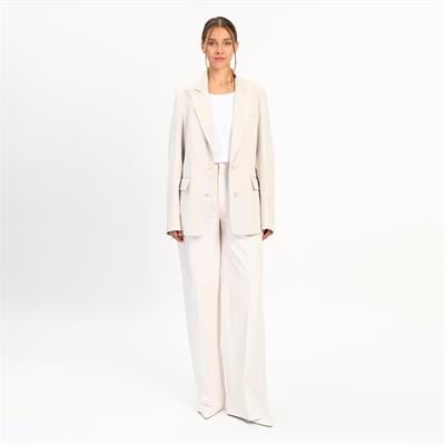 K14427 | LEATHER OVERSIZED BLAZER