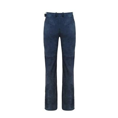 K14428 | Leather Trapese Leg Pants