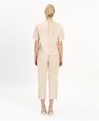 K14448 | LEATHER OVER T-SHIRT