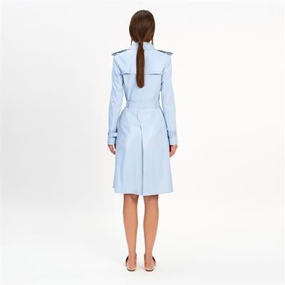 K14454 | Leather Trench Coat