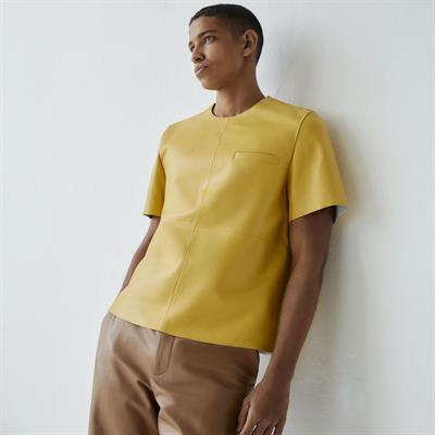 K14479 | LEATHER T-SHIRT