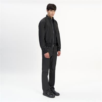K14482 | REVERSIBLE LEATHER BOMBER JACKET