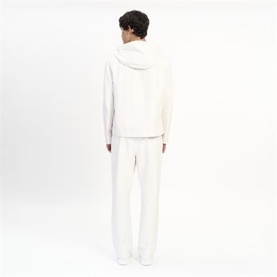 K14487 | LEATHER HOODIE JACKET