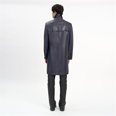 K14499 | Leather Over Coat