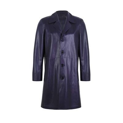 K14499 | Leather Over Coat