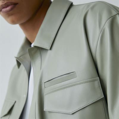 K14500 | Leather Shirt
