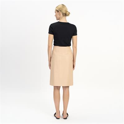 K14501 | Leather Skirt