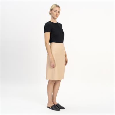K14501 | Leather Skirt