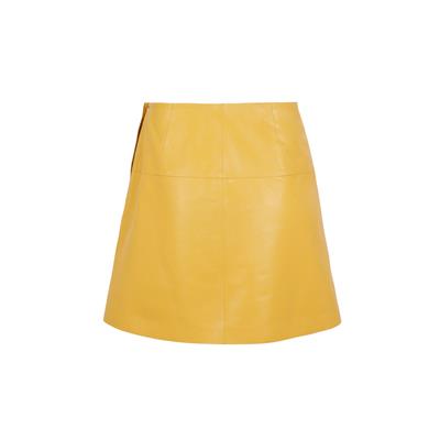K14503 | Leather Mini Skirt