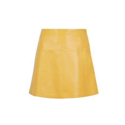 K14503 | Leather Mini Skirt