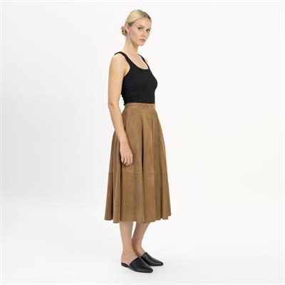 K14504 | Leather Full Skirt