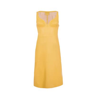 K14508 | Leather Bustier Dress