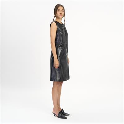 K14509 | Leather Soft Corset Dress