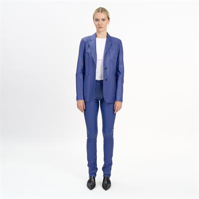 K14518 | Leather Blazer Jacket