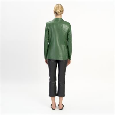K14519 | Leather Blazer Jacket