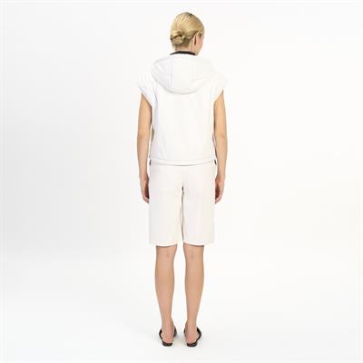 K14527 | LEATHER OVER PUFFER GILET
