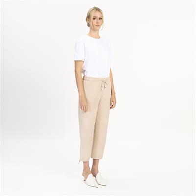 K14538 | Leather Jogging Pants