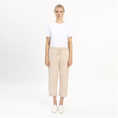 K14538 | Leather Jogging Pants