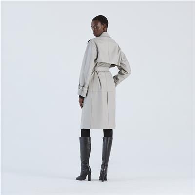 K14707| Detachable Trench Coat